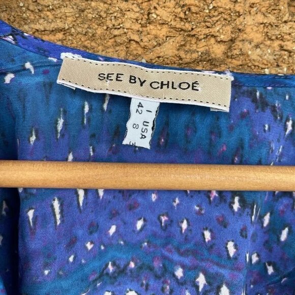 see by Chloe blouse size 8 - Picture 4 of 9